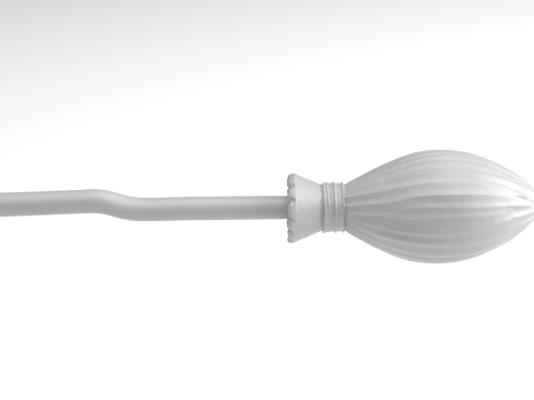 Witchs broom Figure 3D Printable Model 3Dプリントモデル