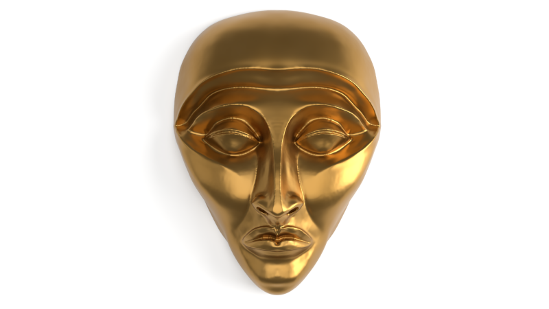 Female silhouette relief sculpture Figure 3D Printable Model Modèles 3D en vedette .c4d .max .obj .3ds .fbx .stl .blend 