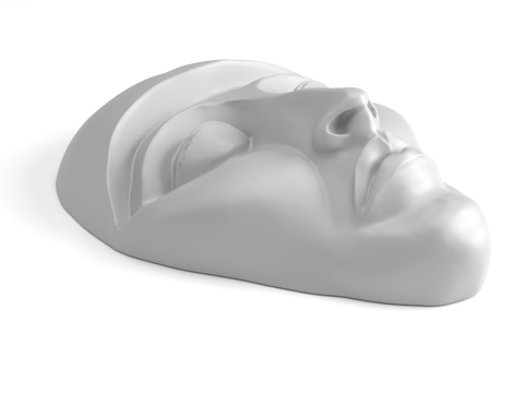 Female silhouette relief sculpture Figure 3D Printable Model Modèles 3D en vedette