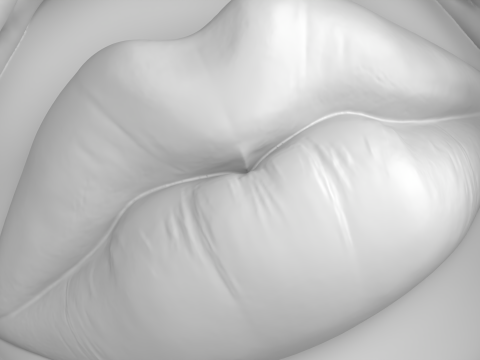 Kiss of Thorns Figure 3D Printable Model 3D Baskı Modeli