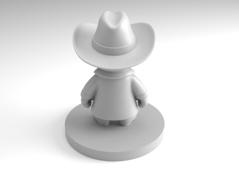 骷髅人人物 3D 可打印模型 3D 打印模型