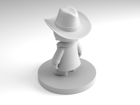 骷髅人人物 3D 可打印模型 3D 打印模型