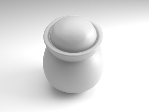 ナーススカルフィギュア 3D 印刷可能モデル 3Dプリントモデル