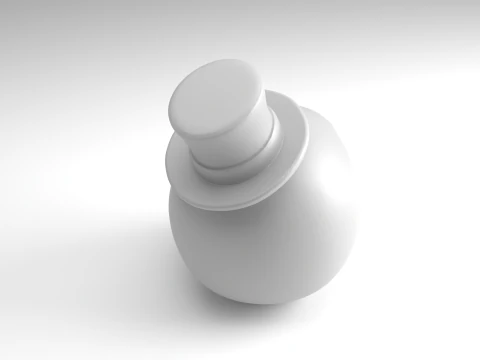 Gentleman skull Figure 3D Printable Model 3D Print Model