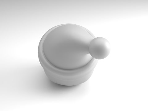 Weihnachtsschädelfigur 3D-druckbares Modell 3D Druckmodell