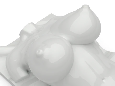 Kadın R&ouml;lyef Duvar Sanatı 3D Yazdırılabilir Model 3D Baskı Modeli