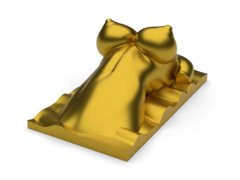 Kadın R&ouml;lyef Duvar Sanatı 3D Yazdırılabilir Model 3D Baskı Modeli