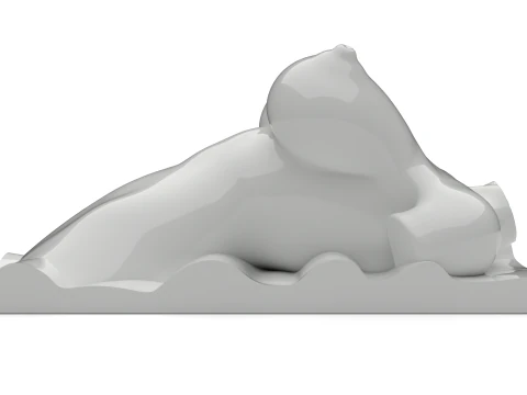 Kadın R&ouml;lyef Duvar Sanatı 3D Yazdırılabilir Model 3D Baskı Modeli