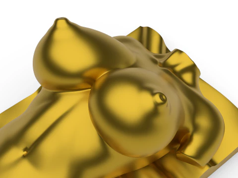 Kadın R&ouml;lyef Duvar Sanatı 3D Yazdırılabilir Model 3D Baskı Modeli