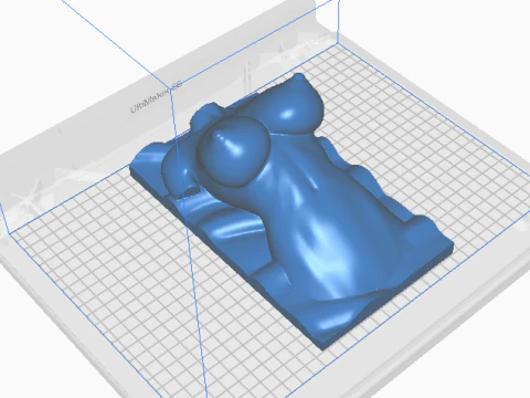 Kadın R&ouml;lyef Duvar Sanatı 3D Yazdırılabilir Model 3D Baskı Modeli