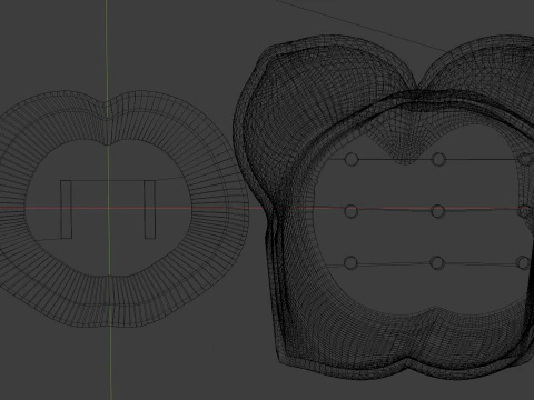 Этот горшок для женского торса представляет собой крупномасштабную 3D-печать. 3D Принт Модель