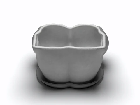 Этот горшок для женского торса представляет собой крупномасштабную 3D-печать. 3D Принт Модель