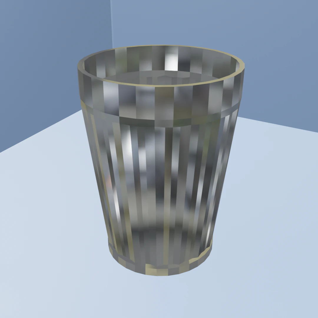 Glass 3D Model .c4d .max .obj .3ds .fbx .stl .blend 