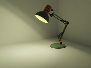 Desk lamp 3D 模型