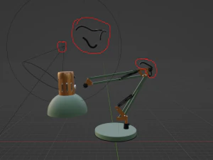 Desk lamp 3D Model