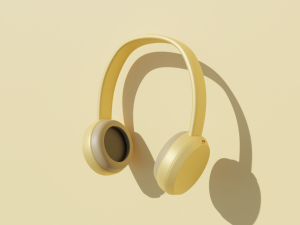 Headphones 3D-Modell