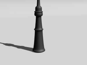Farola de calle 3D Model