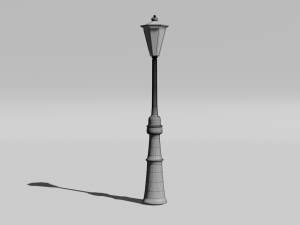 Farola de calle 3D Model