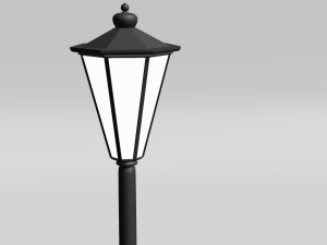 Farola de calle 3D Model