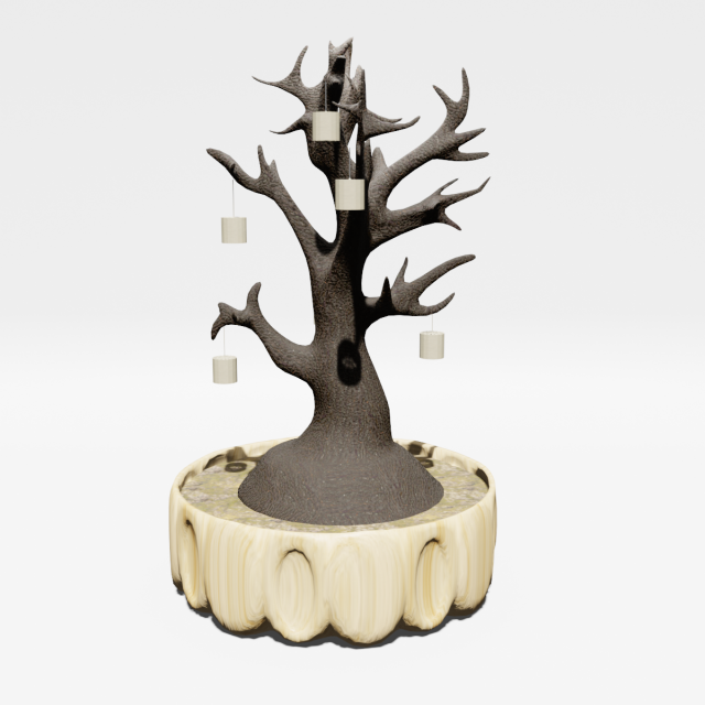 Adorno para interiores y esteriores 3D Модель .c4d .max .obj .3ds .fbx .stl .blend 