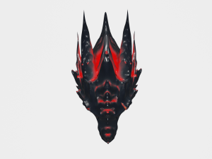 Dragon head sculpture Modèle 3D