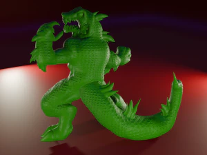 Gigazaur-king-of-tokio 3D Print Model