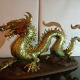 Dragon-chino 3D Print Model .c4d .max .obj .3ds .fbx .stl .blend 