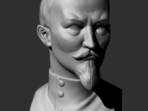 Bust of Dzerzhinsky 3D Print Model