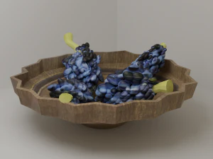 &Uuml;z&uuml;ml&uuml; tabak 3D Model