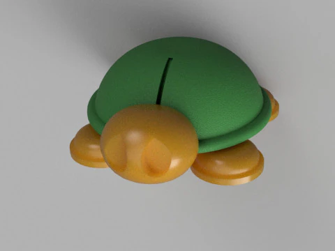 Magical Turtle Toy 3D 3D print model 3D Print Model