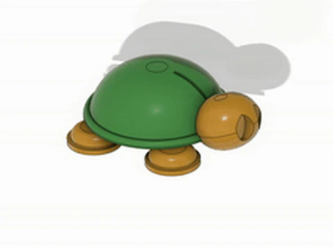 Magical Turtle Toy 3D 3D print model 3D Print Model