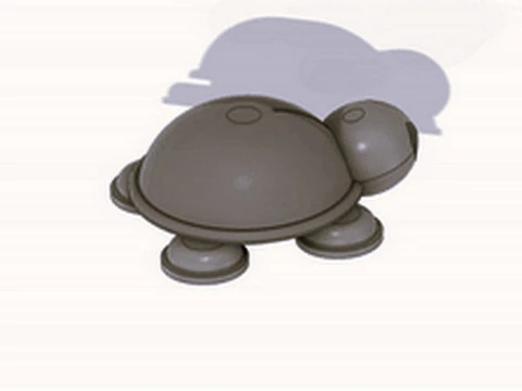 Magical Turtle Toy 3D 3D print model 3D Print Model
