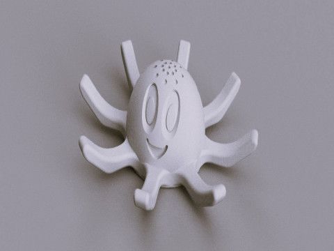 octopus TOY FOR KIDS 3D print model 3Dプリントモデル