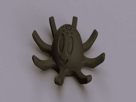 octopus TOY FOR KIDS 3D print model 3Dプリントモデル