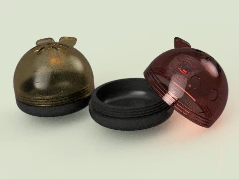 Baby Whale Bath Toys Box for Kids 3D 3D print model 3D Print Model