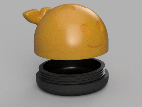 Baby Whale Bath Toys Box for Kids 3D 3D print model Model do druku 3D