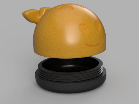 Baby Whale Bath Toys Box for Kids 3D 3D print model 3D Print Model