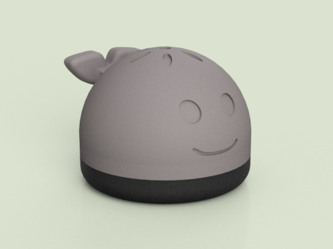 Baby Whale Bath Toys Box for Kids 3D 3D print model Model do druku 3D