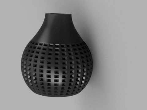 3D PLANTER VASE 3D print model Model do druku 3D