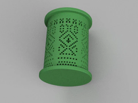 Embroidery PENCIL HOLDERS 3D print model 3D Print Model