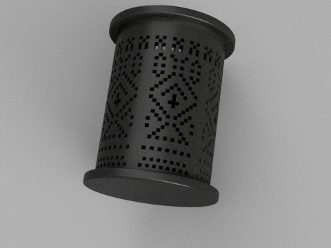 Embroidery PENCIL HOLDERS 3D print model Model Cetak 3D