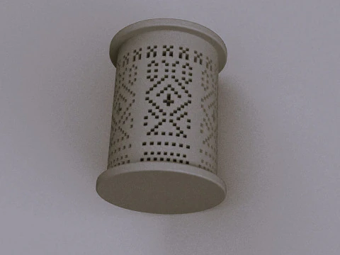 Embroidery PENCIL HOLDERS 3D print model 3D Print Model