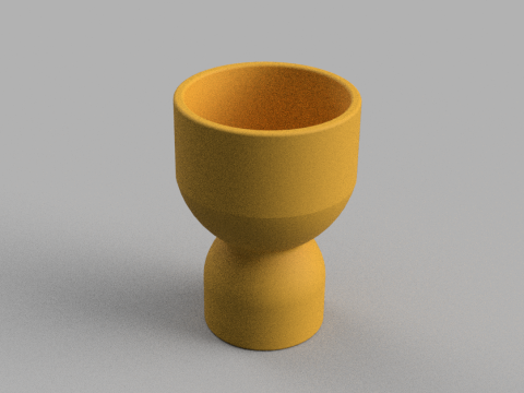 Stacked Planter 3D print model 3Dプリントモデル