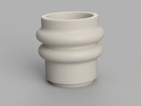 3D MINI PLANTER VASE 3D print model 3D Принт Модель