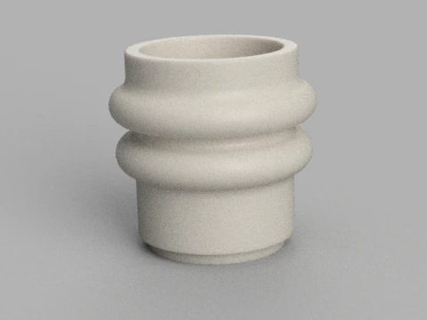 3D MINI PLANTER VASE 3D print model 3D Print Model