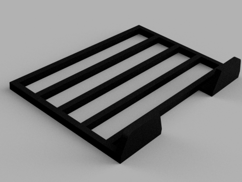 of an ergonomic stand for a tablet 3D print model 3D-printmodel