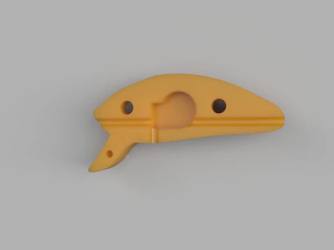 トップウォーターフィッシングルアーワブラー 3Dプリントモデル