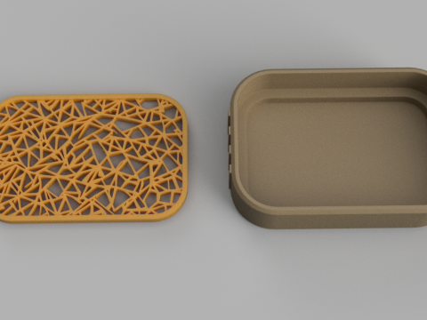 Soap Dish - Draining Soap Holder - Bathroom Accessories - Modern - Shower Soap Dish - Sponge Holder 3Dプリントモデル