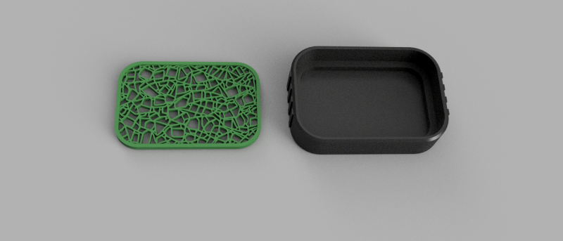 Soap Dish - Draining Soap Holder - Bathroom Accessories - Modern - Shower Soap Dish - Sponge Holder 3D 打印模型 .c4d .max .obj .3ds .fbx .stl .blend 