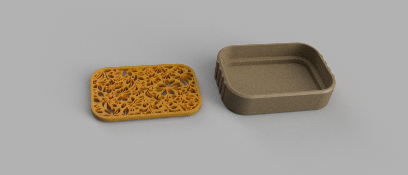 Soap Dish - Draining Soap Holder - Bathroom Accessories - Modern - Shower Soap Dish - Sponge Holder 3D Print Model .c4d .max .obj .3ds .fbx .stl .blend 